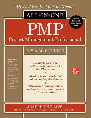 خرید و دانلود نسخه کامل کتاب PMP Project Management Professional All-in-One Exam Guide - Pdf