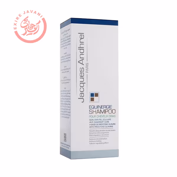 شامپو ضد شوره مناسب موهای چرب ژاک آندرل پاریس 200 میل