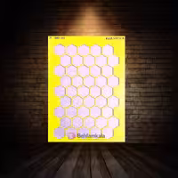 شابلون استنسیل ابعاد 35*25 کد HND 139