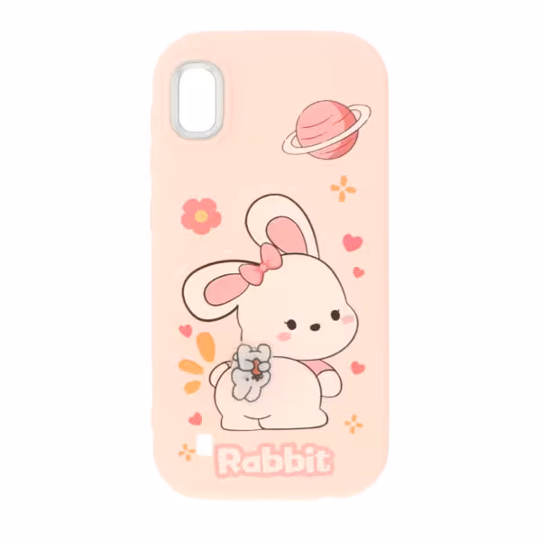 قاب اسپینری محافظ لنز کروم طرح دار Samsung Galaxy A10 / M10 – کد4820