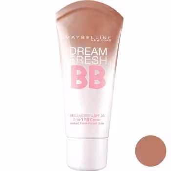 کرم پودر میبلین مدل Dream Fresh BB Medium Deep حجم 30 میلی لیتر