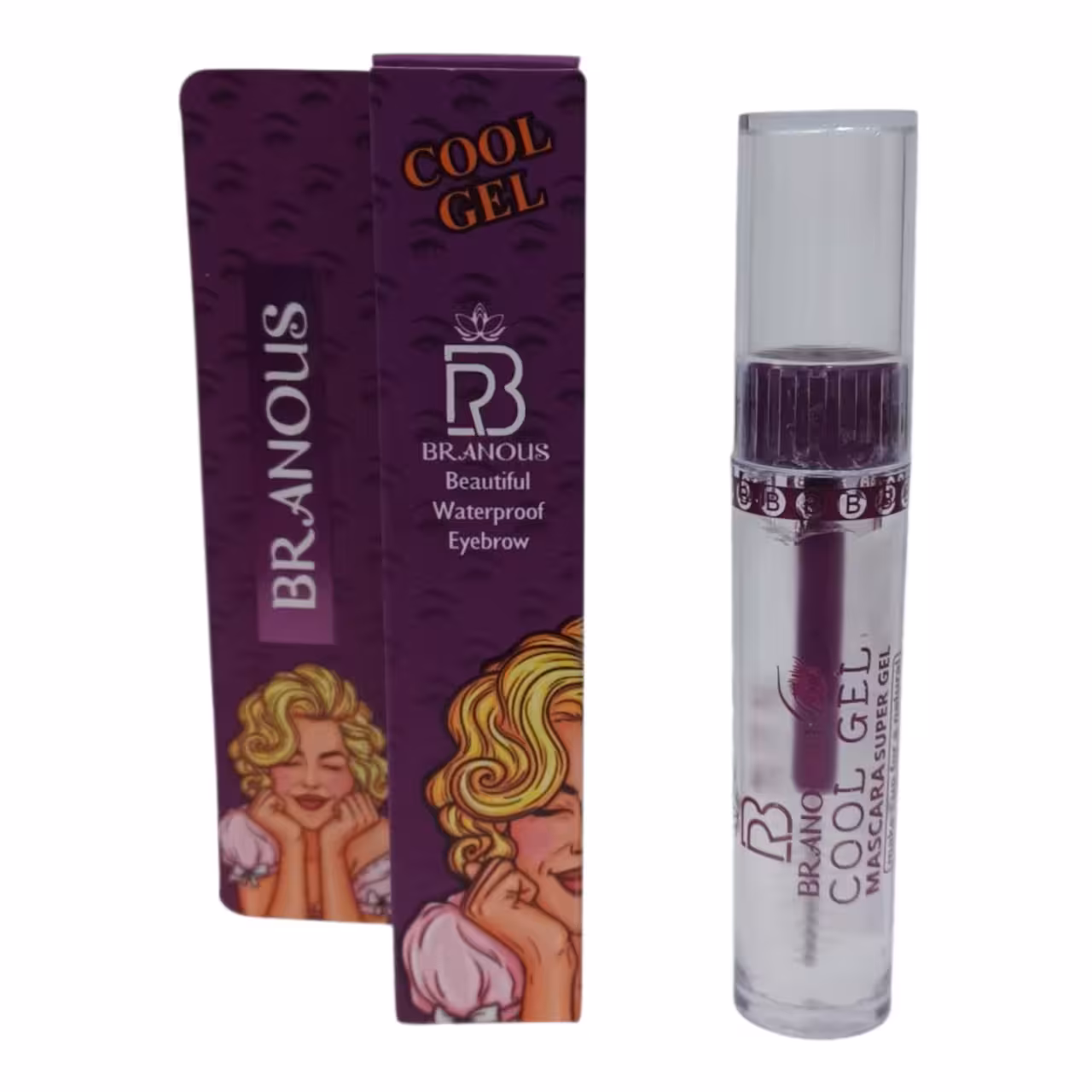 ژل ابرو برانوس مدل Super Gel
