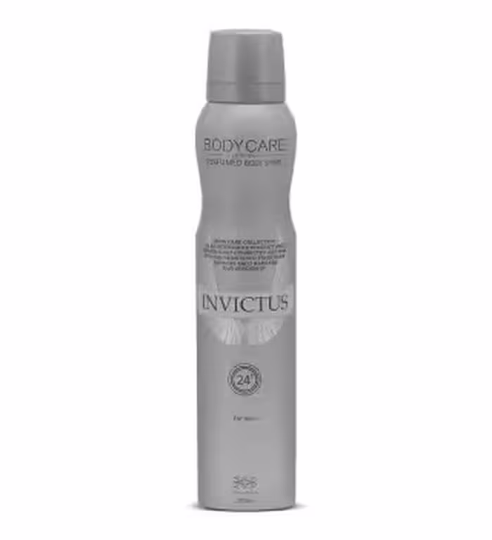 اسپری بدن مردانه بادی کر مدل اینوکتوس Body Care Invictus حجم 200 میل