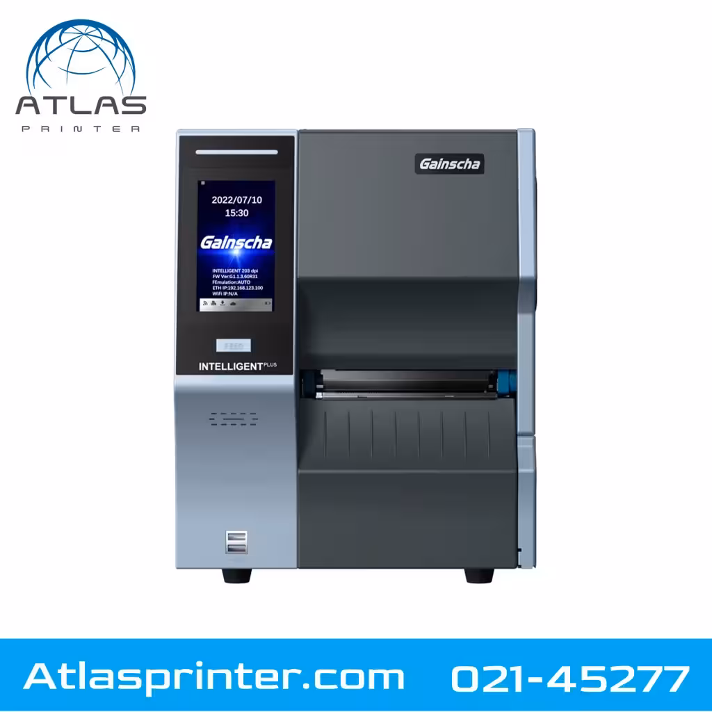 لیبل پرینتر صنعتی Gainscha GI-3406T PLUS با LCD