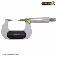 میکرومتر دو پله شیار آسیمتو 75-50 میلی متر مدل 2-63-118