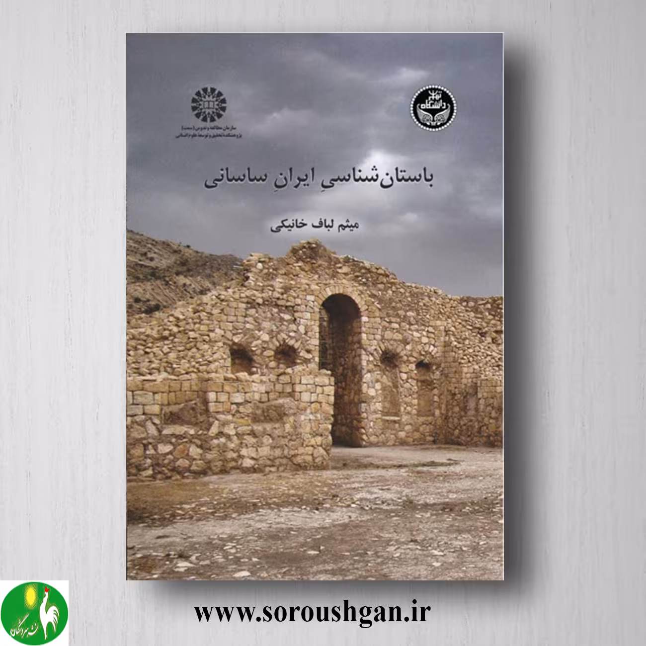 کتاب باستان شناسی ایران ساسانی اثر میثم لباف خانیکی