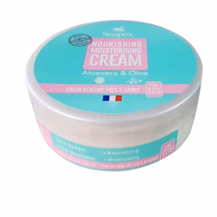 کرم کاسه ای سوپکس آلوئه ورا و زیتون 90 گرم بسته 6 عددی