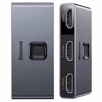 سوئیچ 1 به 2 HDMI باسئوس مدل CAHUB-BC0G