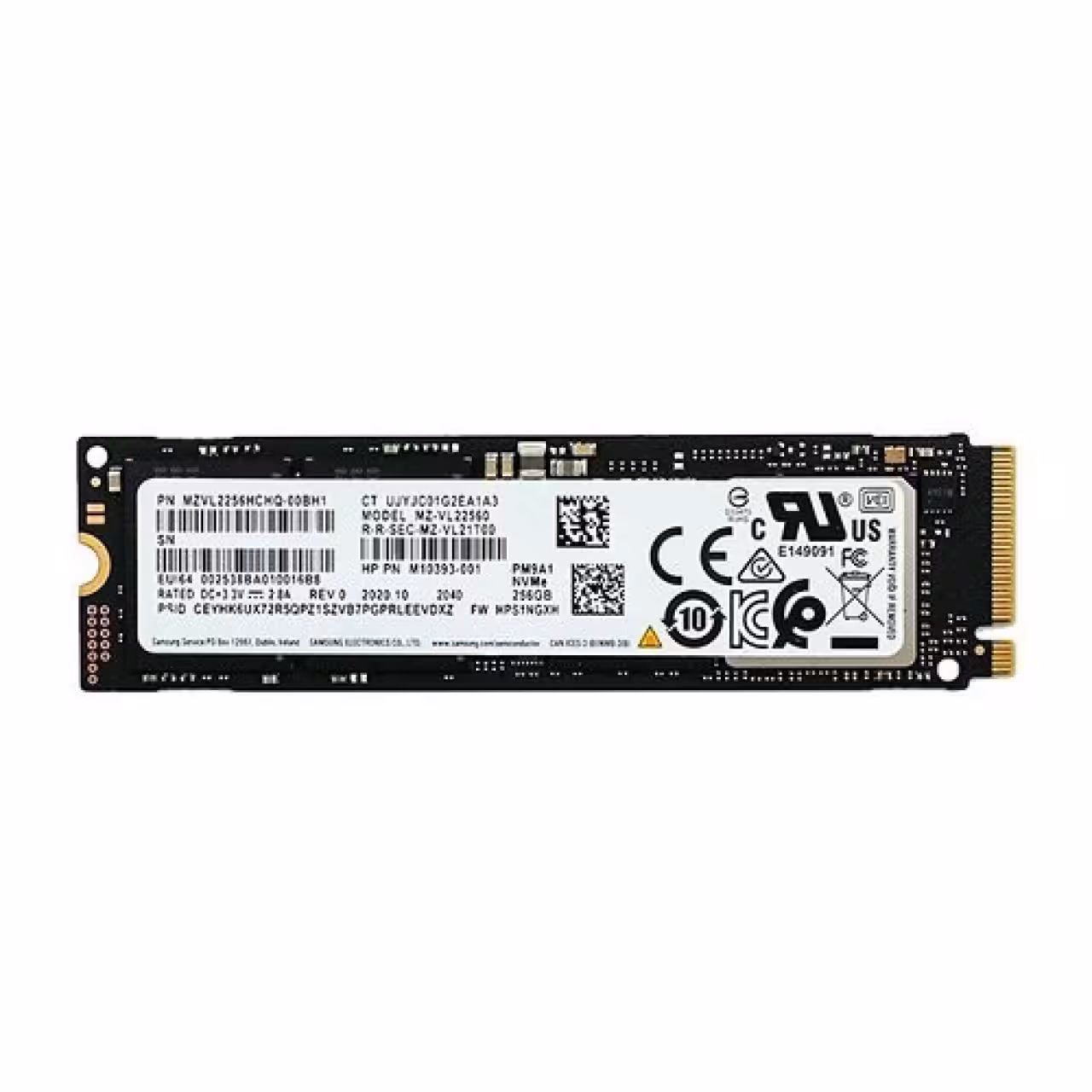 حافظه اس اس دی اینترنال سامسونگ مدل PM9A1 ظرفیت 256 گیگابایت