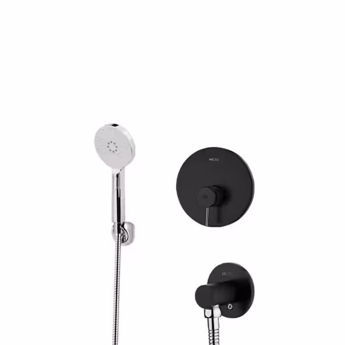 متعلقات حمام KWC مدل زو تیپ 2 مشکی