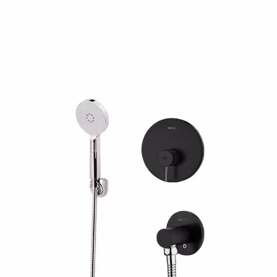 متعلقات حمام KWC مدل زو تیپ 2 مشکی