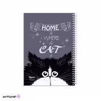 دفتر سیمی 80 برگ الیپون کد 03