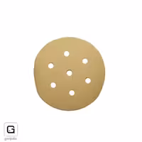 سنباده دیسکی کرکی 7 سوراخ قطر 150 دانه 120