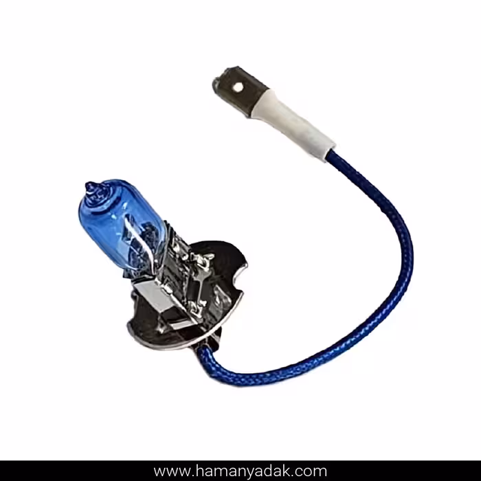 لامپ H3 سیم دار یخی 12 ولت 100 وات برند G.T.Ph