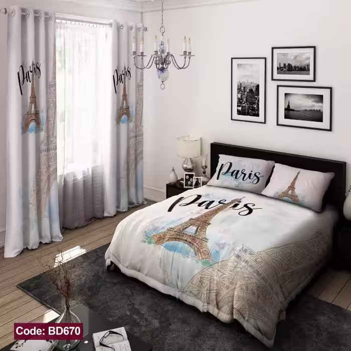 روتختی فانتزی طرح پاریس کد BD670