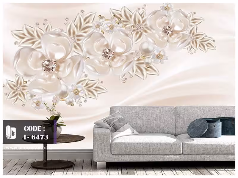 پوستر دیواری گل کد F-6473