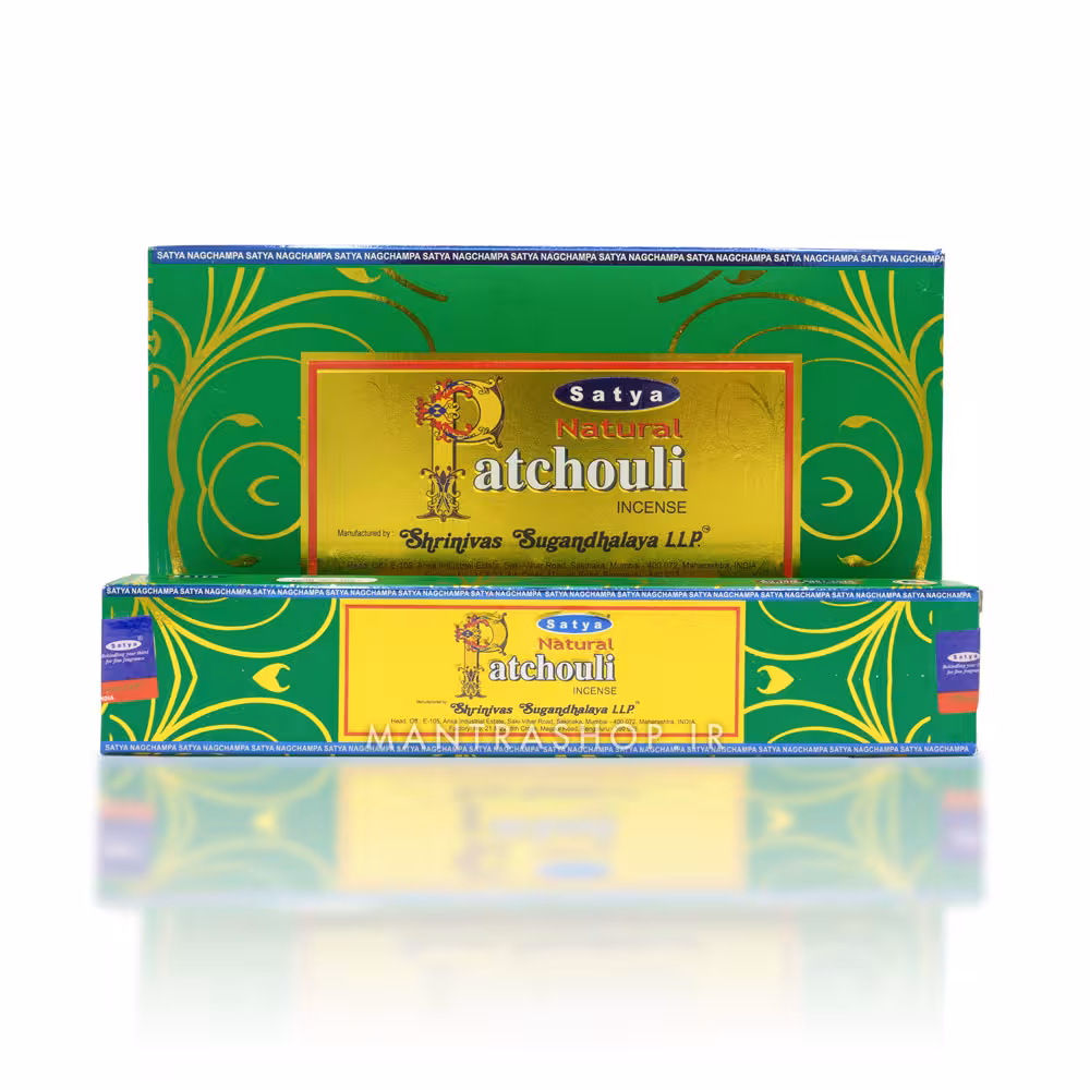 عود دست ساز هندی Patchouli برند Satya بسته 15 گرمی