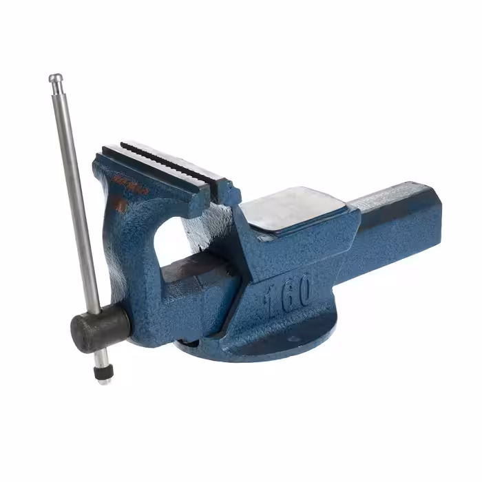 گیره رومیزی فولادی سایز 160 میلیمتر ایران صنعت (طرح ماتادور) IRAN SANAT