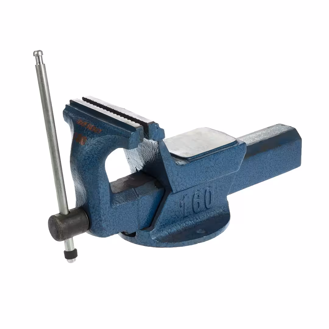 گیره رومیزی فولادی سایز 160 میلیمتر ایران صنعت (طرح ماتادور) IRAN SANAT