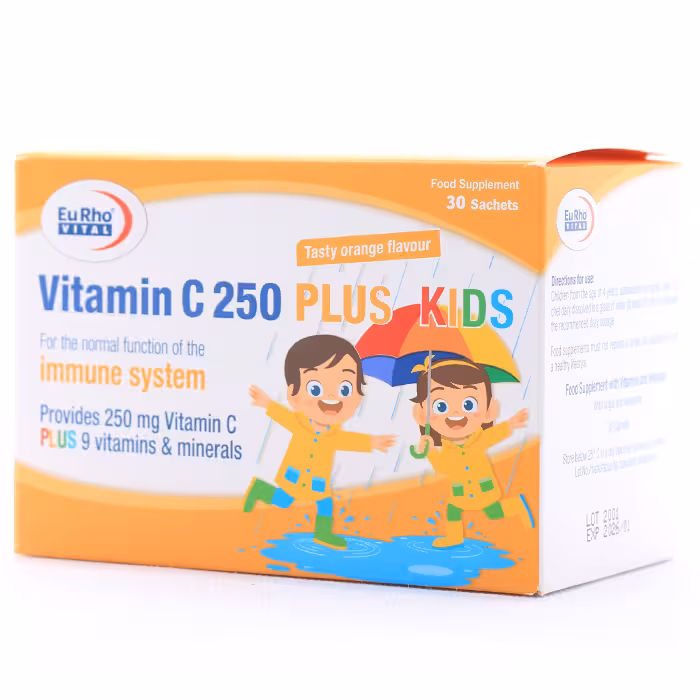 خرید ساشه ویتامین C پلاس کیدز یوروویتال - دارونت