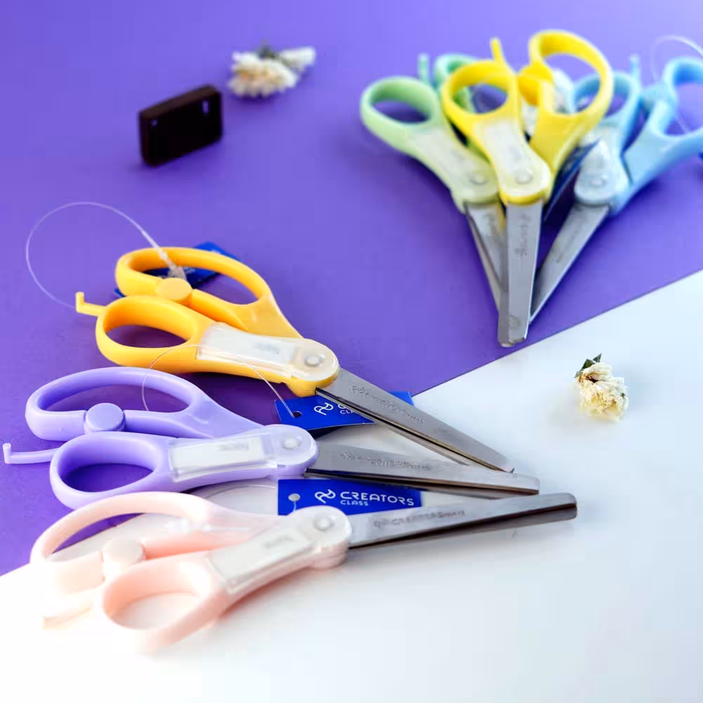 قیچی کریتورز کلاس اسنیپسی ای پاستلی CREATORS CLASS Scissors Snipsy E pastel colors