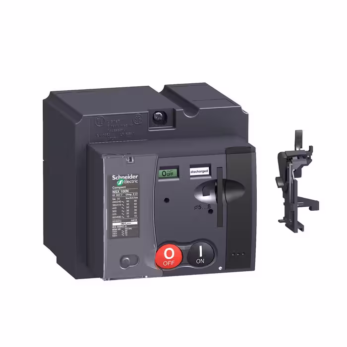 موتور کليد اتوماتیک اشنایدر الکتریک سری NSX100-160 ولتاژ 220 تا 240 ولت AC