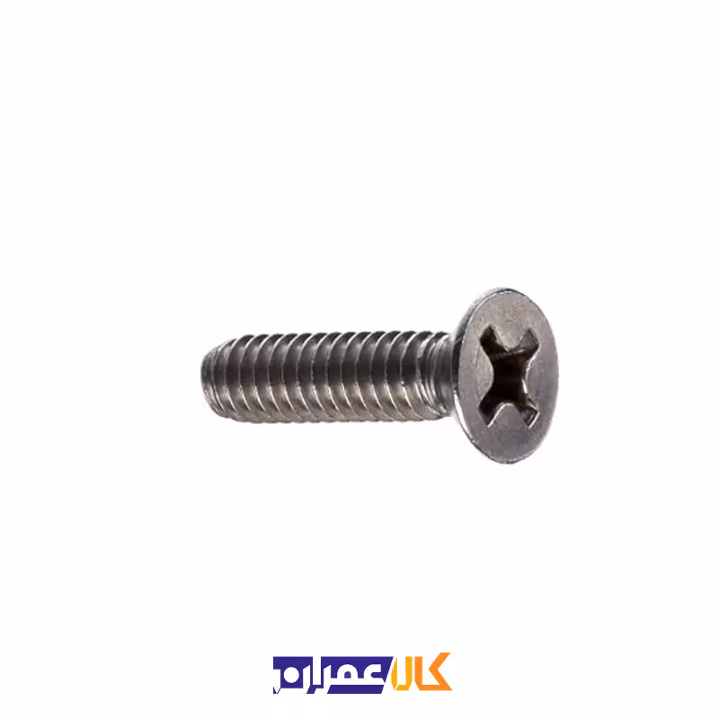 پیچ سرتخت چهارسو 3.5 استیل