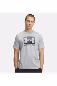 تی شرت ورزشی خاکستری مردانه T اورجینال Under Armour