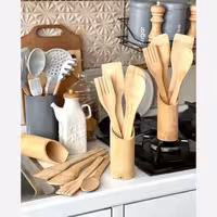 ست کفگیر ملاقه 5پارچه | amazonchi