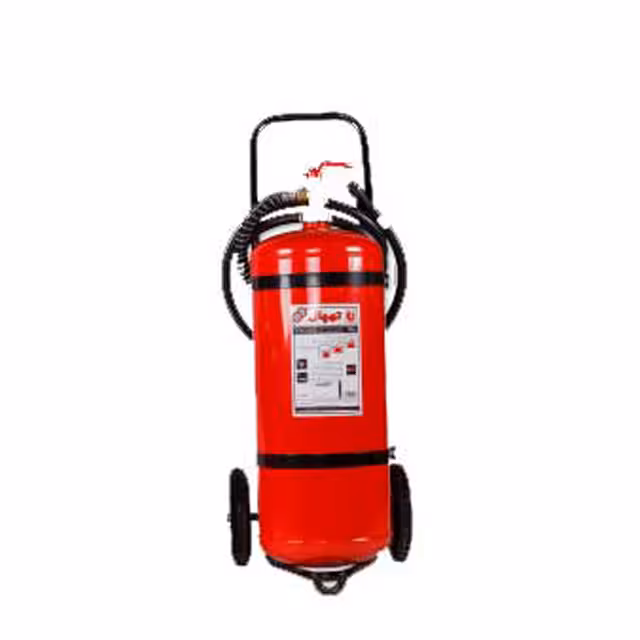کپسول آتش نشانی پودر و گاز توچال پنجاه کیلوگرمی
