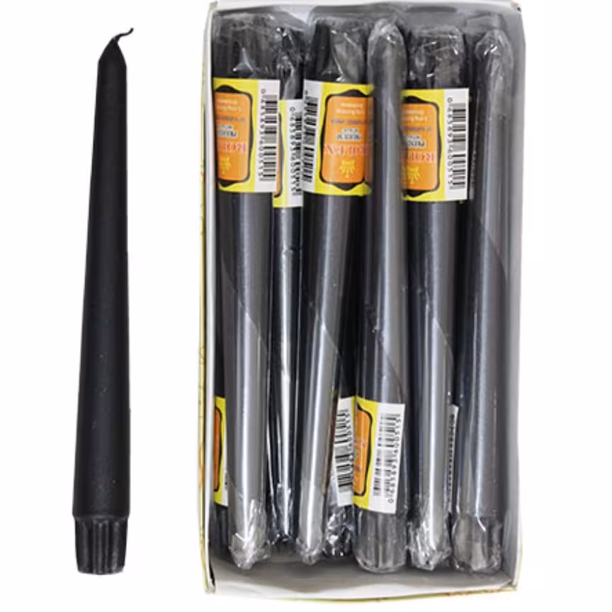 شمع 20 سانت مشکی