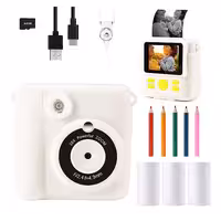 دوربین عکاسی دیجیتال فوری کودکان Instant Print Camera, Kids Camera 1080P HD Digital Camera