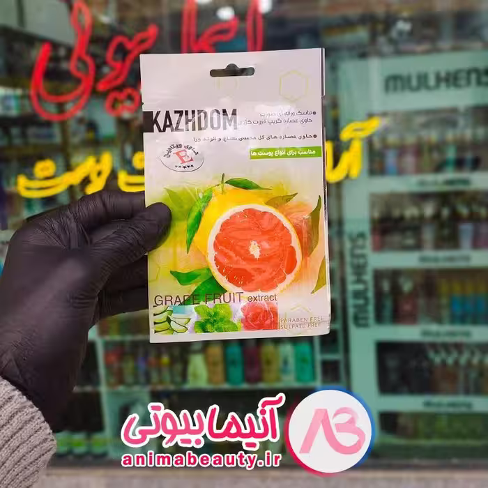 ماسک ورقه ای صورت 25g کژدم گریپ فروت