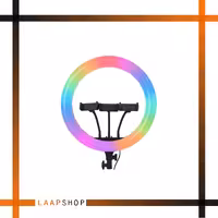 رینگ لایت عکاسی سایز 36 مدل MJ36-RGB