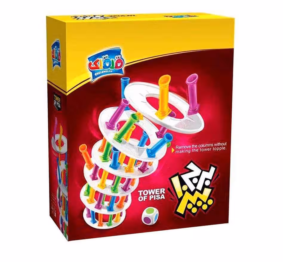 ★بازی برج پیزا (قلقلک) (نو، قسطی، با تخفیف)