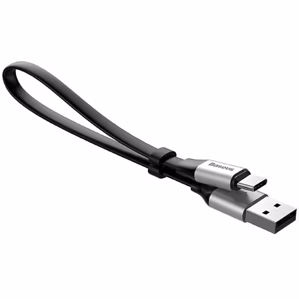 کابل Type C باسئوس مدل Baseus Nimble Type-C 23CM Gold - فروشگاه اینترنتی پروتاچ