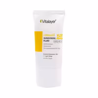 فلوئید ضد آفتاب ویتامین سی  SPF50 بژ روشن ویتالیر