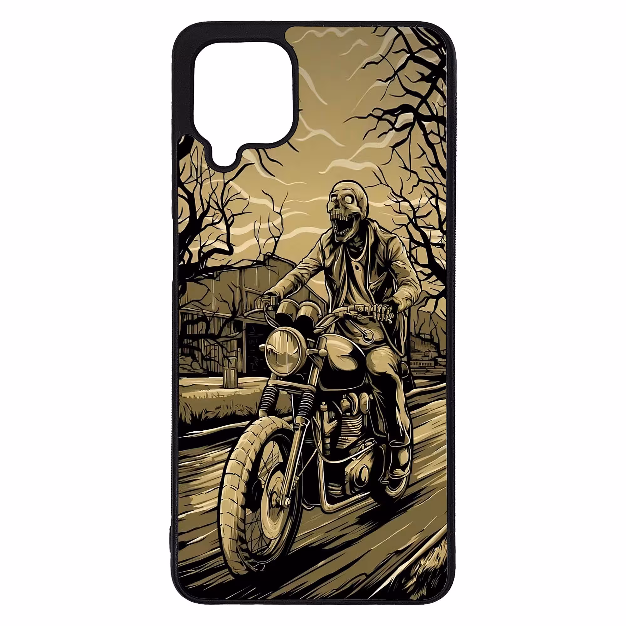 کاور طرح اسکلت کد G-071 مناسب برای گوشی موبایل سامسونگ Galaxy A12 / A12 5G | دیجی قاب دونی