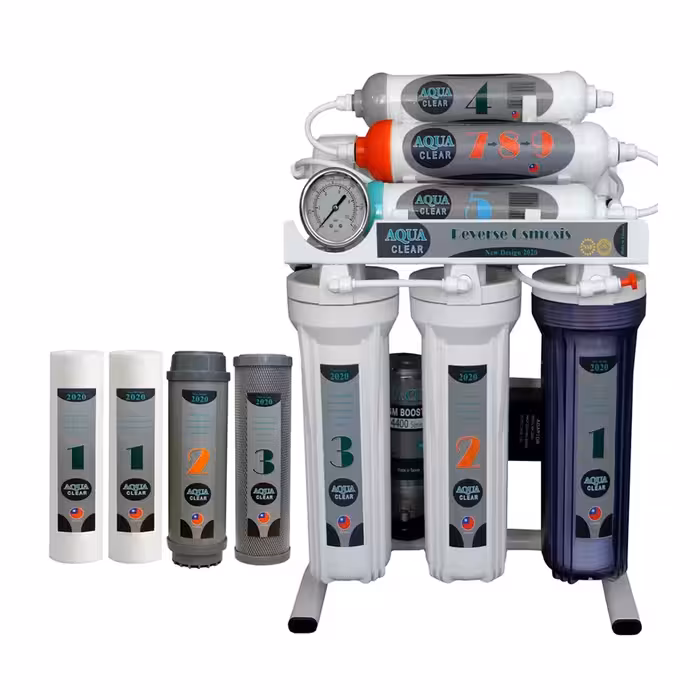 دستگاه تصفیه کننده آب آکوآکلیر مدل NEWDESIGN2020 – AQC8