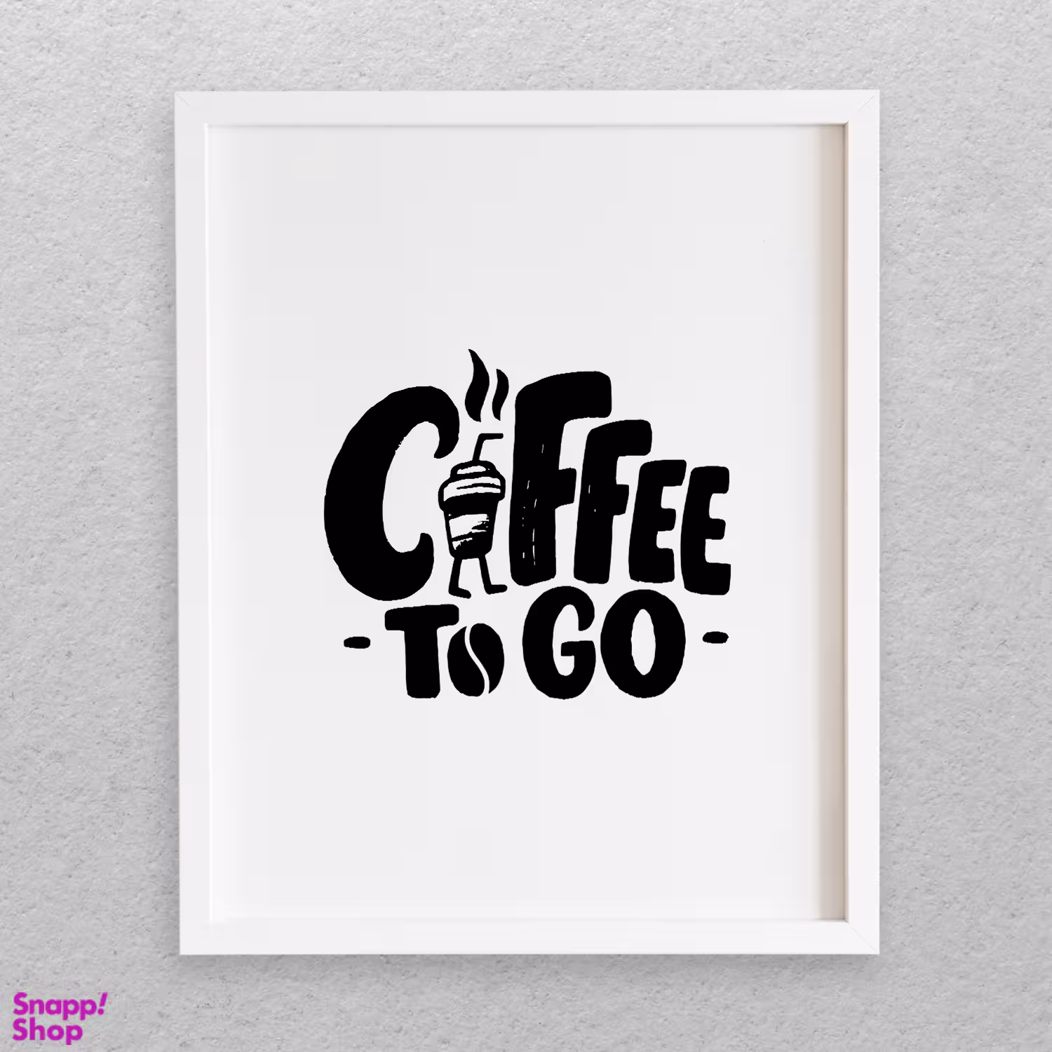 تابلو مدل نوشته انگلیسی طرح COFFEE کد 726