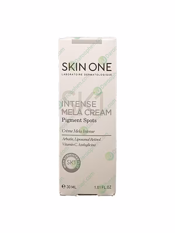 کرم روشن کننده و ضد لک اسکین وان مناسب پوست صورت – Skin One Intense Mela Cream With Vitamin C