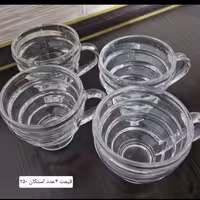 استکان خارجی دسته دارجدید دست 4عددی