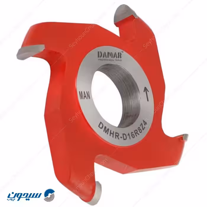 توپی فرز شیار زن انگشتی دامار مدل DMHR-D12R6