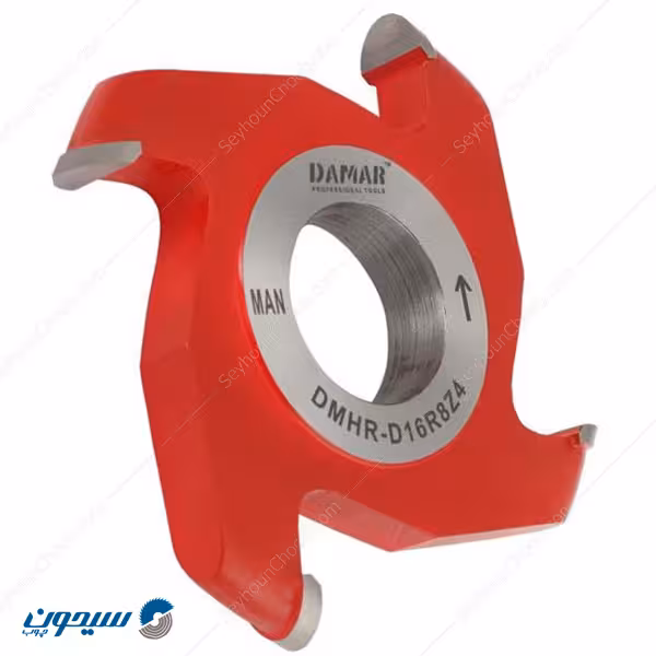 توپی فرز شیار زن انگشتی دامار مدل DMHR-D12R6