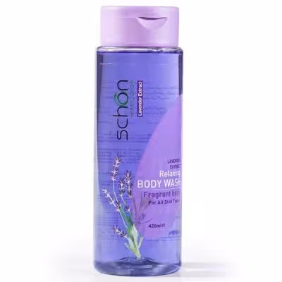 شامپو بدن اسطوخودوس شون 420 میل|schon lavender body wash 420ML