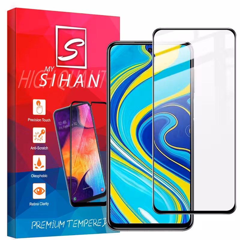 محافظ صفحه نمایش مای سیحان مدل FG مناسب برای گوشی موبایل شیائومی redmi Note 9s / 9 pro | کالا برتری