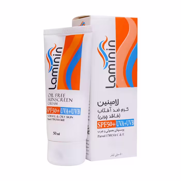 کرم ضد آفتاب SPF50 فاقد چربی لامینین