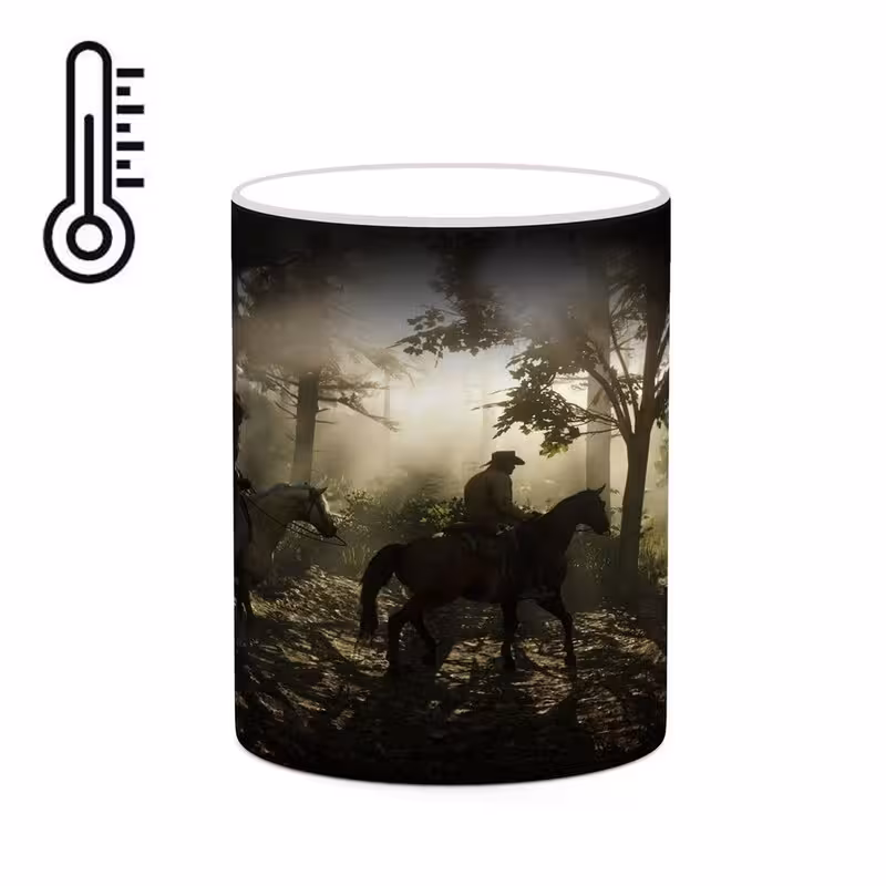 ماگ حرارتی   بازی رد دد Red Dead Redemption II کد mgh30047