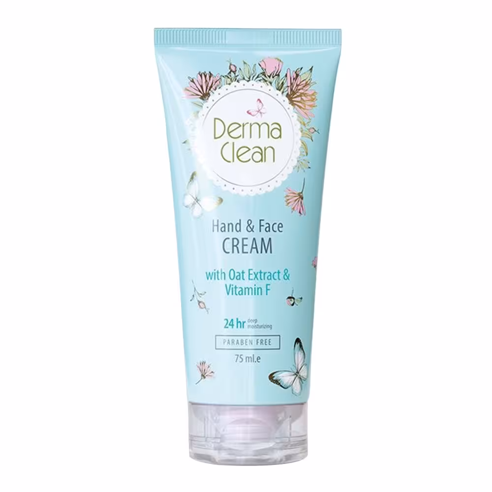  کرم دست و صورت حاوی عصاره جوی دوسر درماکلین75میل 