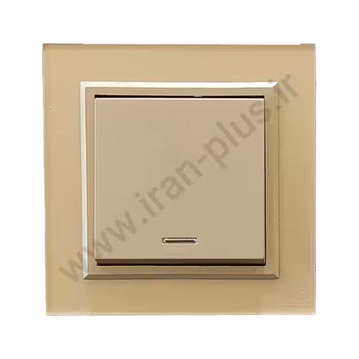 کلید یک پل مدل برلیان پلکسی بژ